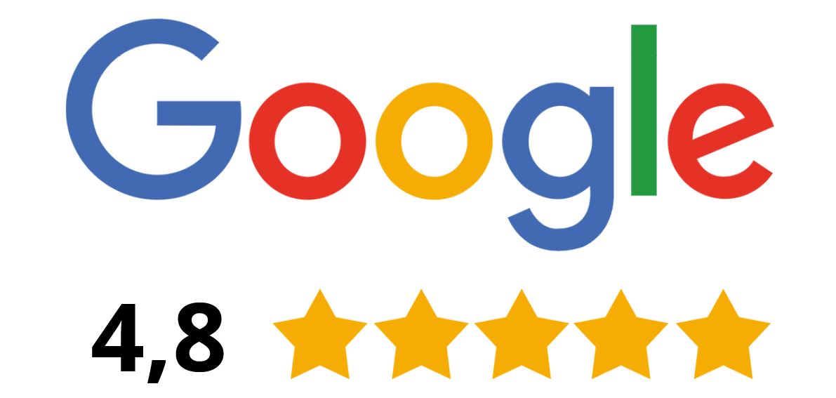 Google anmeldelser, 4.8 stjerner